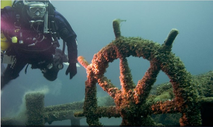 Ontario shipwreck - HMS Erebus